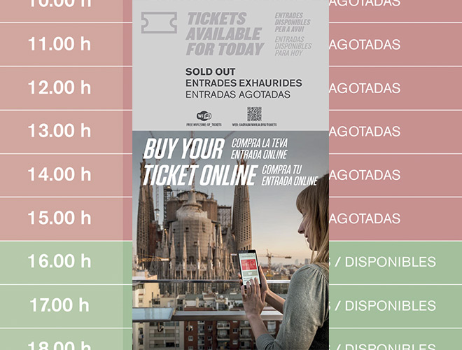 Tickets Sagrada Familia